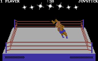 Bop'n Wrestle screenshot 4 for Commodore 64